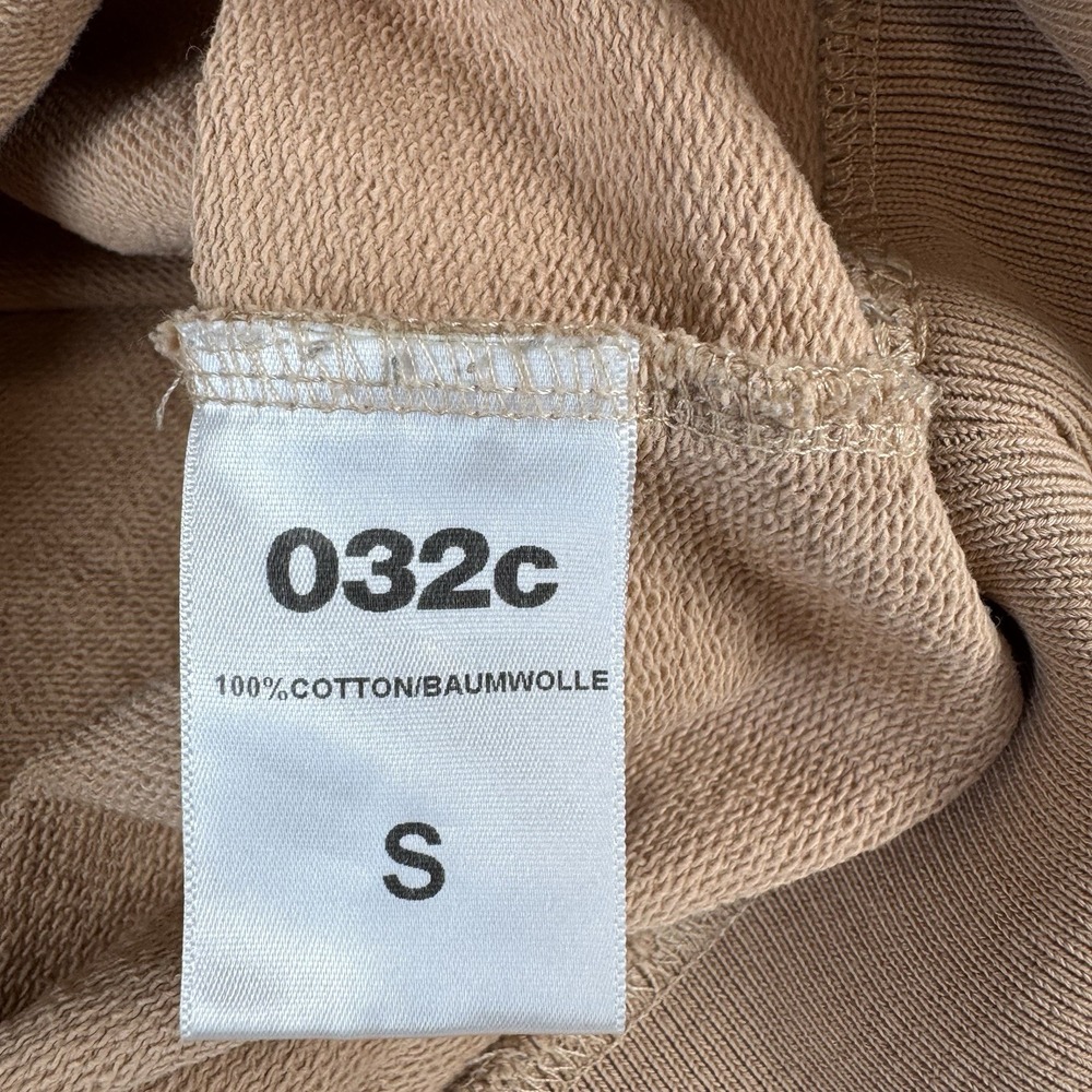 032C‎ WORKSHOP Men Swarovksi Crystal Embroidered Crew Neck Pullover Sweatshirt S - Picture 10 of 14